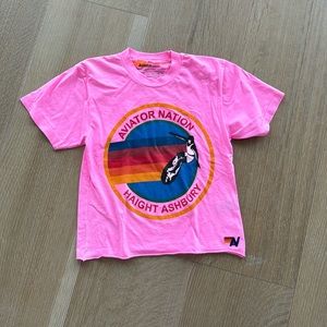 Aviator Nation Tee PINK size XS